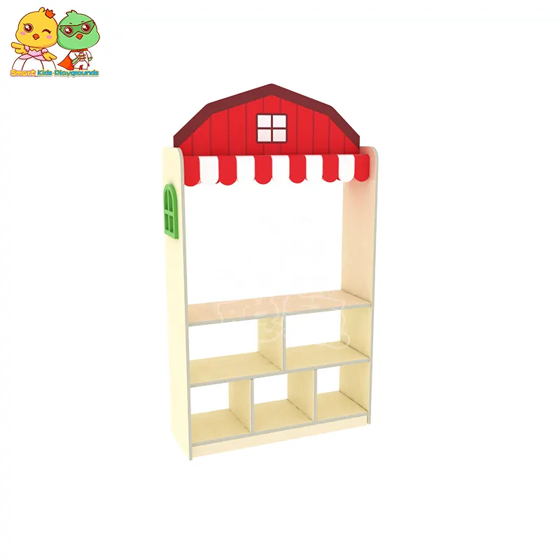 durable childrens wooden table and chairs role promotion for nursery 4