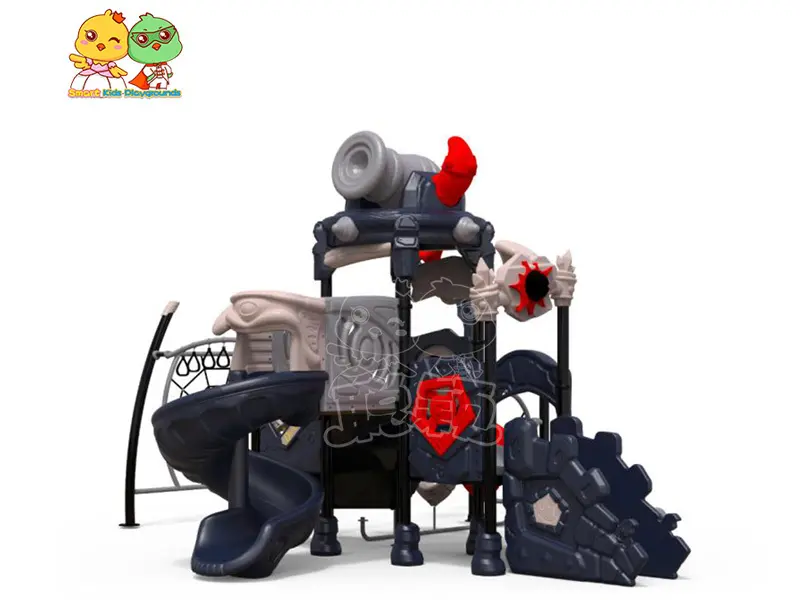 SKP park wooden slide online for pre-school 3