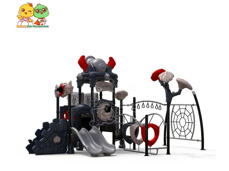 SKP park wooden slide online for pre-school 2