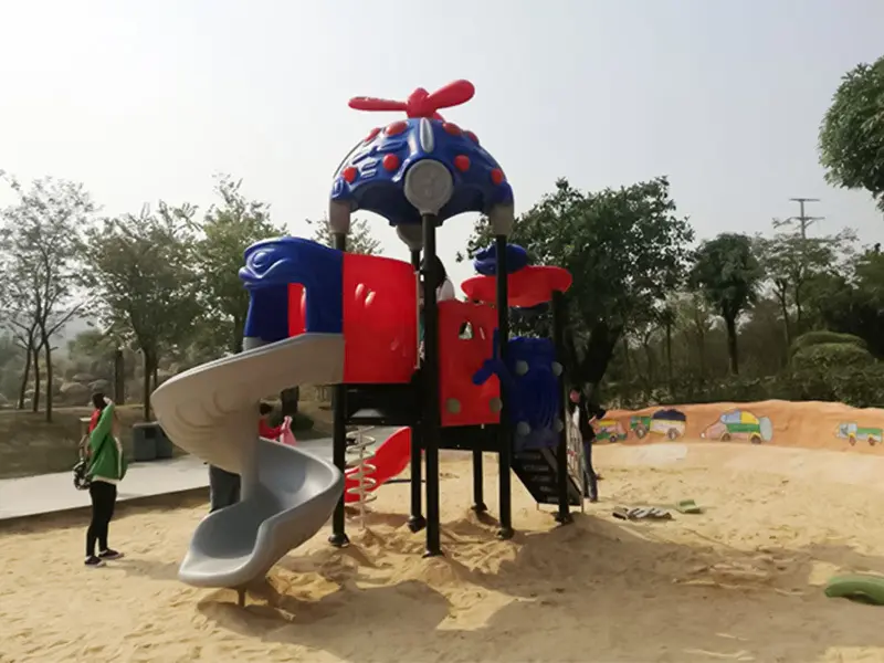 stable tube slide outdoor for Amusement park 3