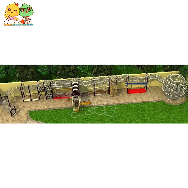 Large scale climbing slide equipment nautical rope galvanized steel pipe for sale SKP 1