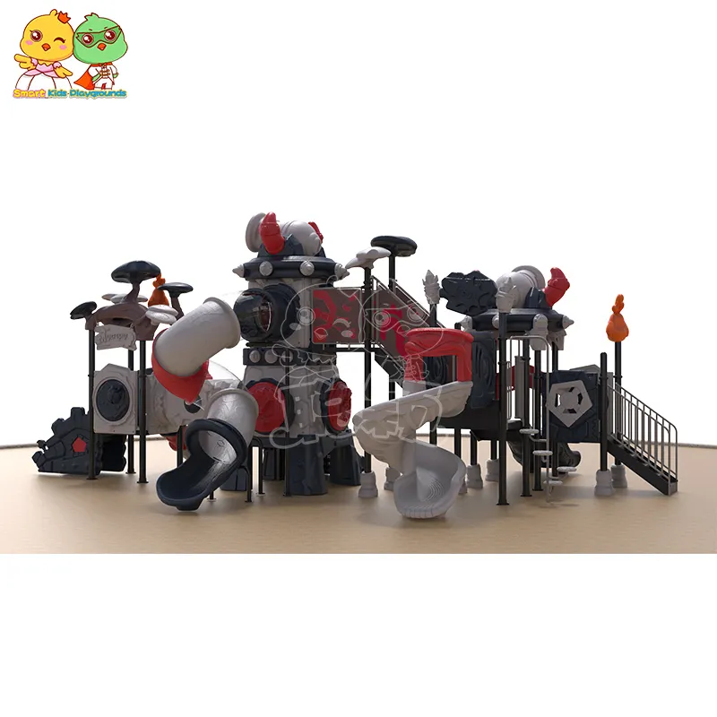 SKP metal plastic slide online for swimming pool 4