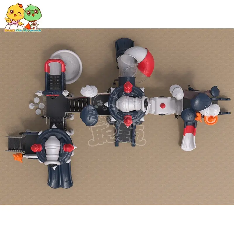 SKP metal plastic slide online for swimming pool 5