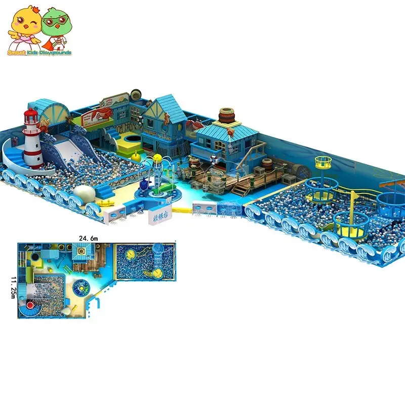 SKP sale ocean playground from China for garden 2