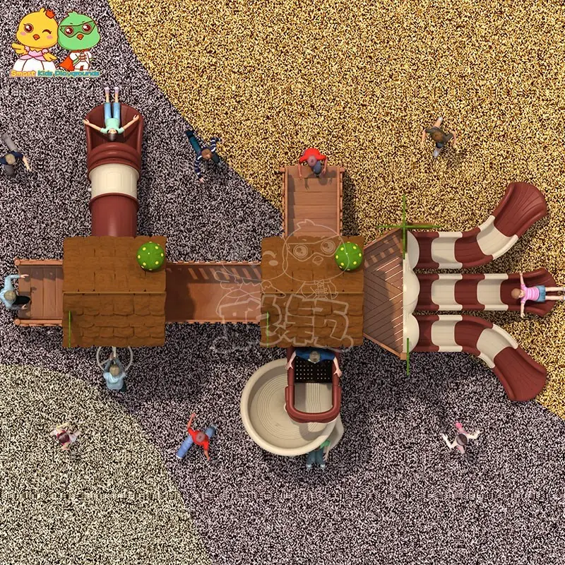 SKP high quality tube slide directly sale for supermarket1 4