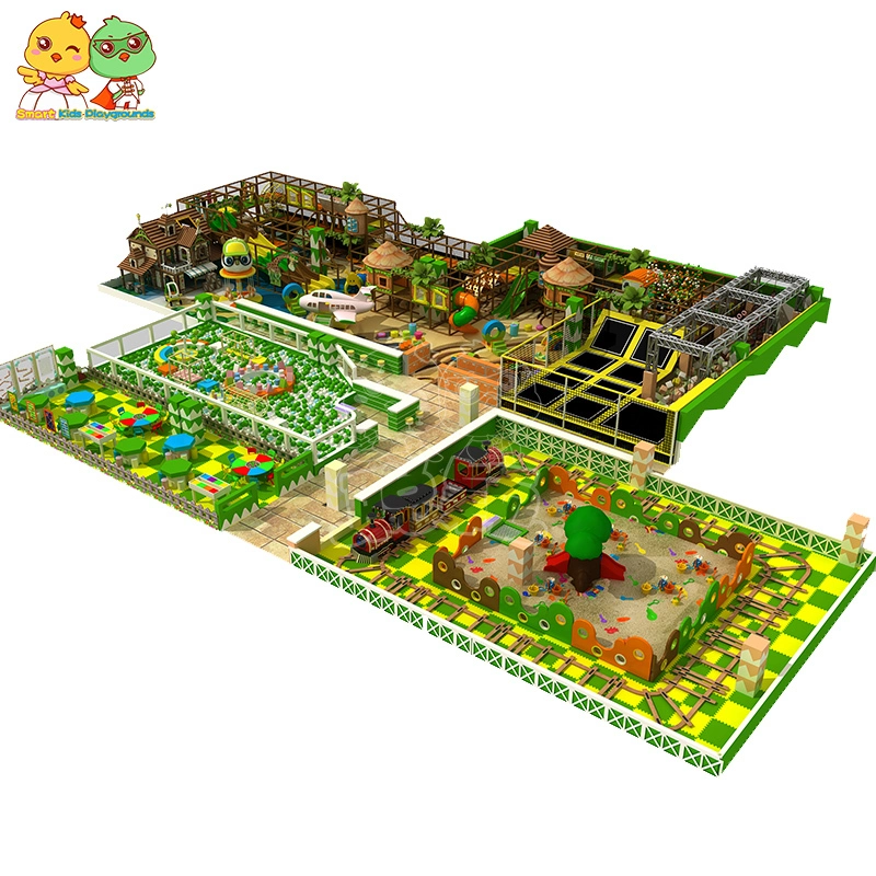 Commercial New Design Kids Amusement Park Soft Play Indoor Playground For Sale 1