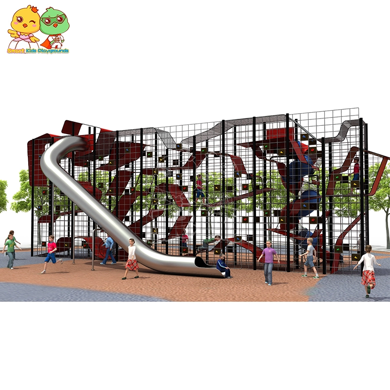 Children climbing wall slide customized commercial for sale 1
