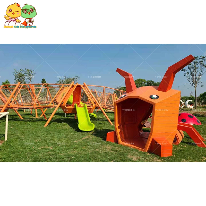 Large outdoor children's playground equipment children amusement park slide 1