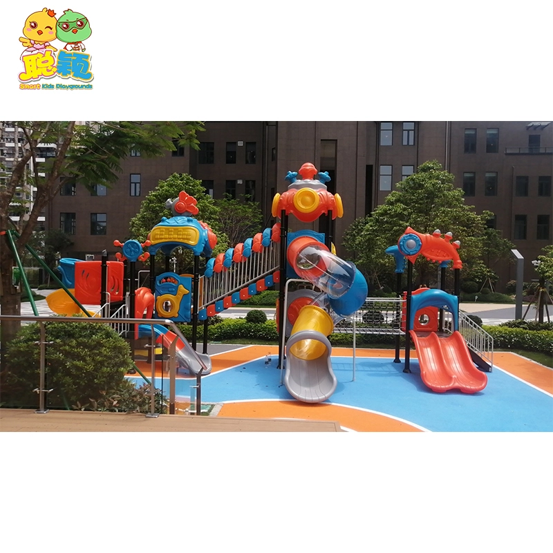 Customized Kindergarten Adorable Outdoor Playground Equipment Slide 1