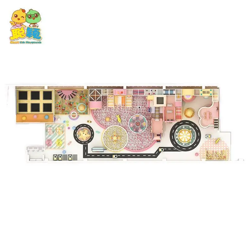 High Quality Safety Amusement Park Indoor Soft Play Area Playground For Sale 1