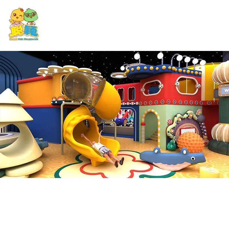 Commercial New Design Stylish Soft Play Indoor Playground 1