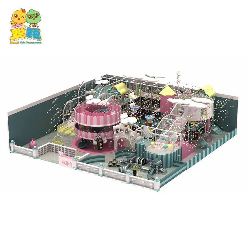 Interesting Games Soft Play Area Happy Theme Indoor Playground For Sale 1