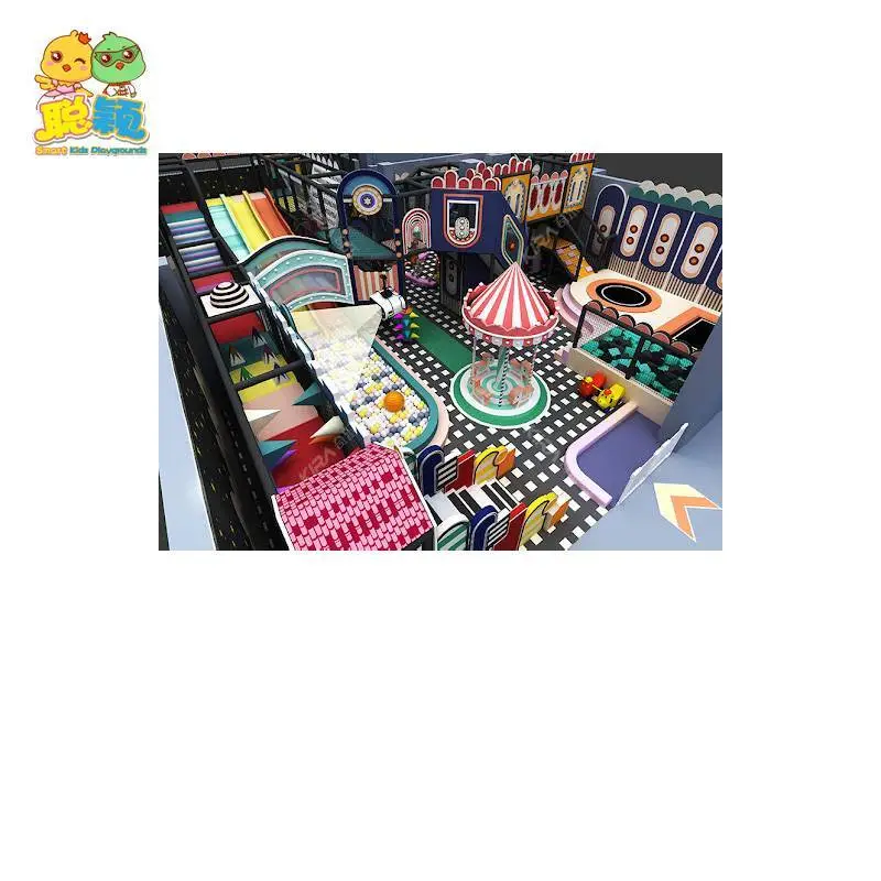Hot Sale New Style Attractive Soft Play Area Indoor Playground For Kids 1