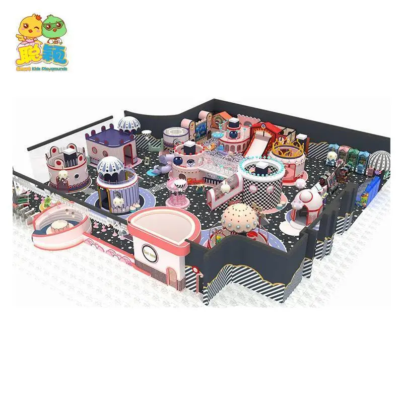 1000sqm Giant Amazing Beautiful Princess Theme Soft Play Area Indoor Playground 1