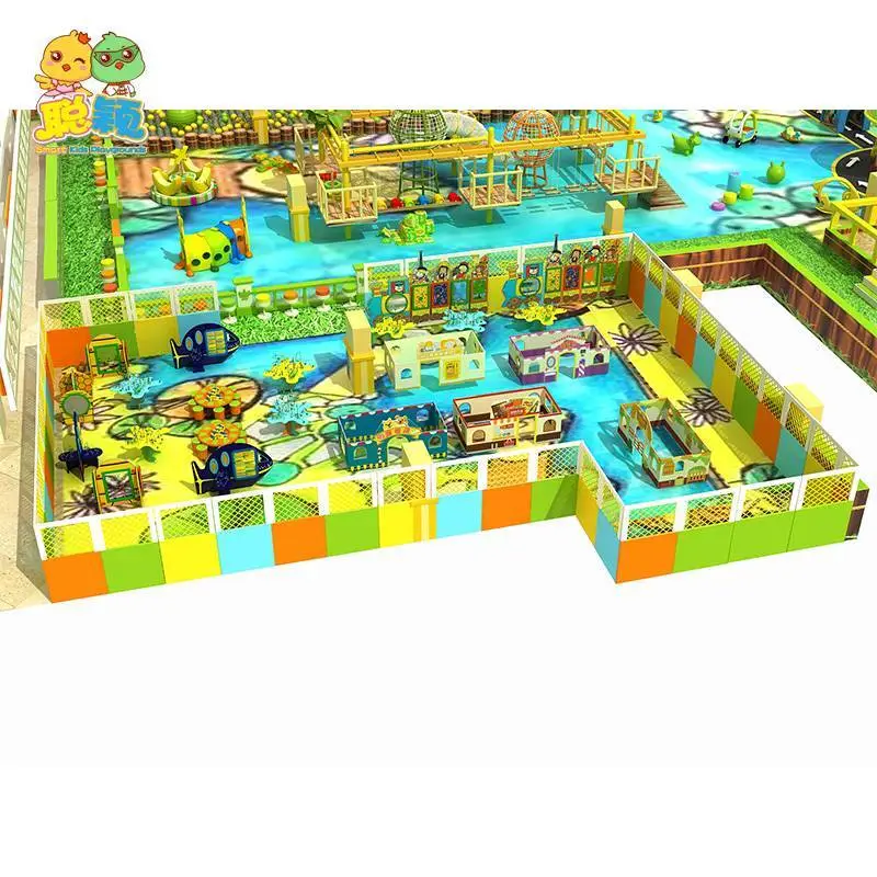 Customized Handcraft Soft Play Indoor Playground For Kids 1