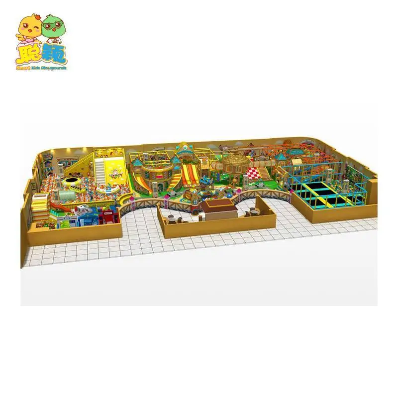 Multi-Players Functional Soft Play Games Indoor Playground From Professional Supplier 1