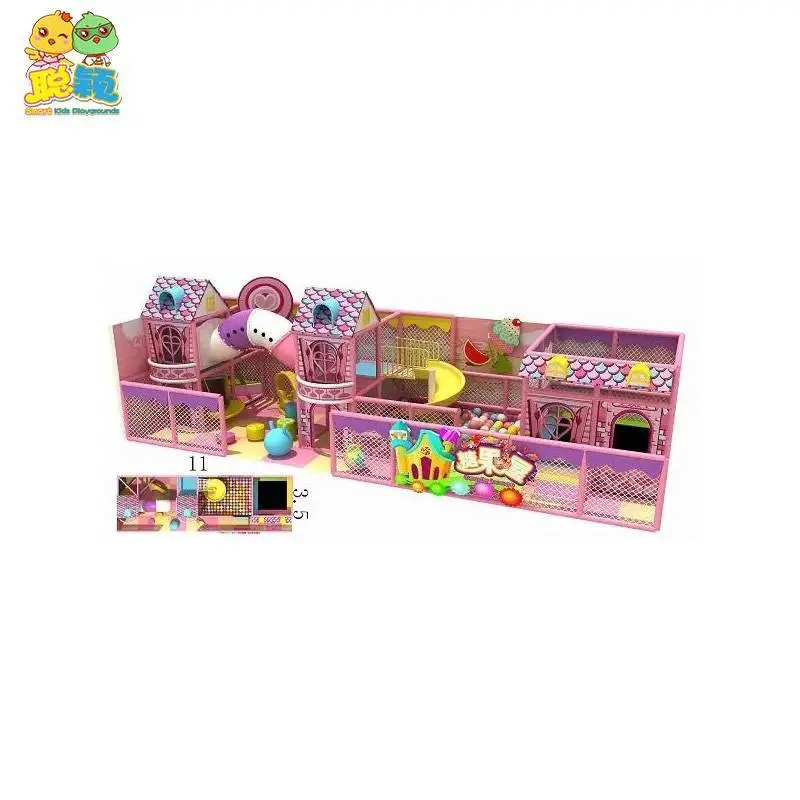 Sweet Candy Theme Modern Style Soft Play Indoor Playground From Professional Supplier 1