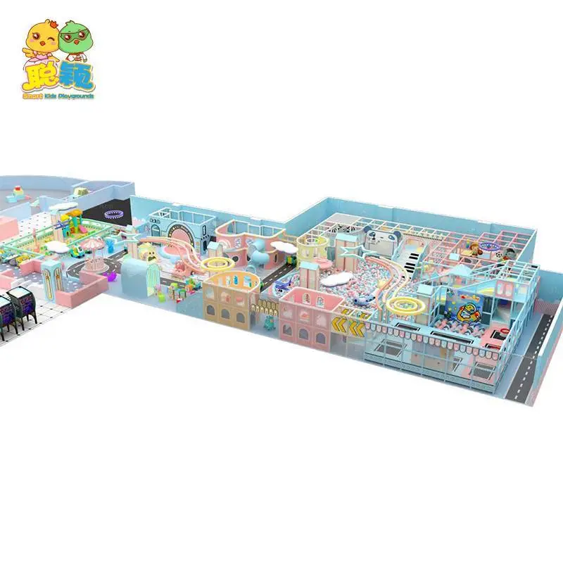 Big Ball Pool Children Soft Play Area Indoor Playground With High Quality 1