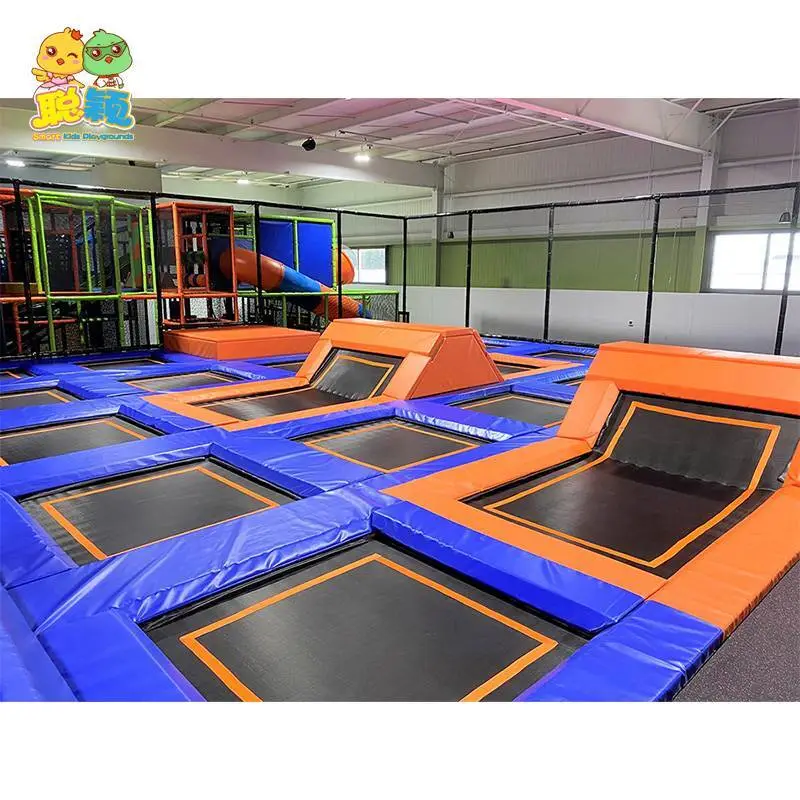 International Standard Approved Trampoline for Sports Equipment Indoor Playground 1