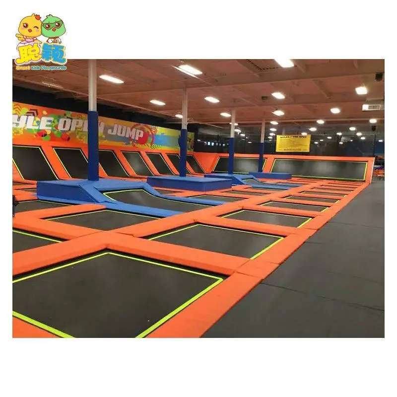Commercial Giant Trampoline Park Sport Equipment Indoor Playground For Kids 1