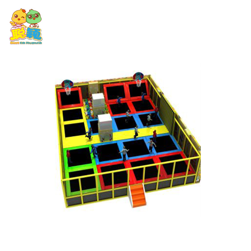 Professional Children Amusement Trampoline Park Indoor Playground For Sale Supplier-SKP 4
