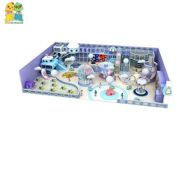 Multi-players Arcade Fun Games Soft Play Area Indoor Playground With Sand Pool 1