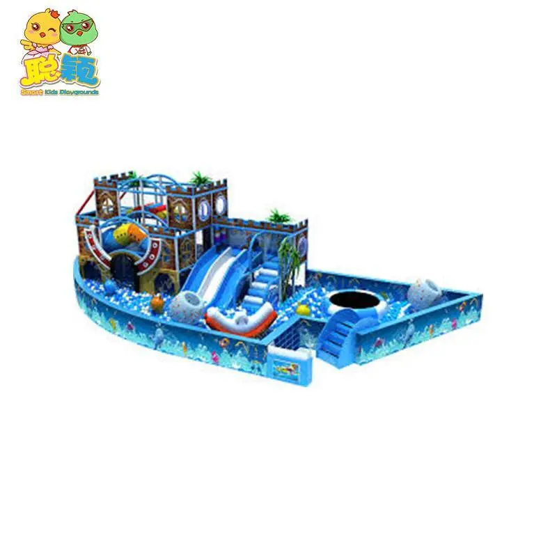 Ocean World Attractive Kids Soft Play Games Indoor Playground For Sale 1
