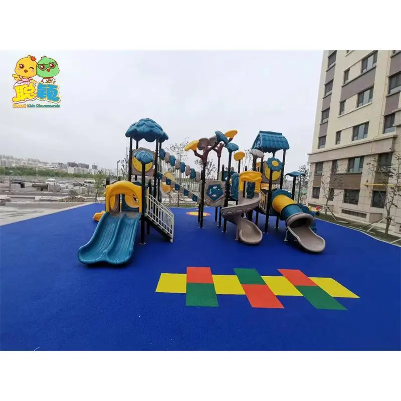 Wooden/Plastic Amusement Park Playground Equipment Slide Climbing Facility Toy Ride 1