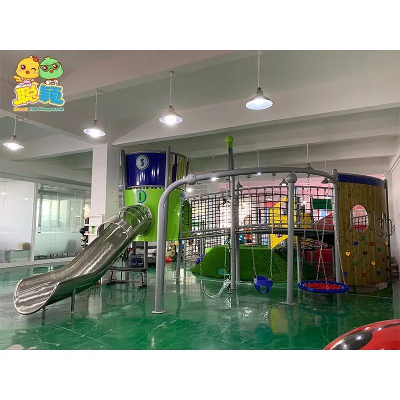 Customized Kingdergarten Adorable Outdoor Playground Equipment Slide For Sale 1