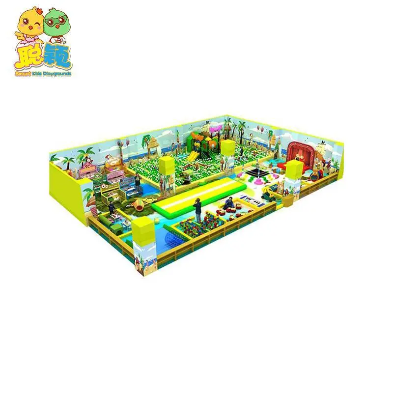 Summer Holiday Theme Kids Soft Play Amusement Park Indoor Playground From Professional Supplier 1