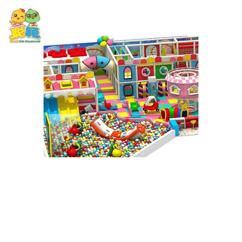 Commercial Soft Play New Design Indoor Playground Kids Big Ball Pool 6