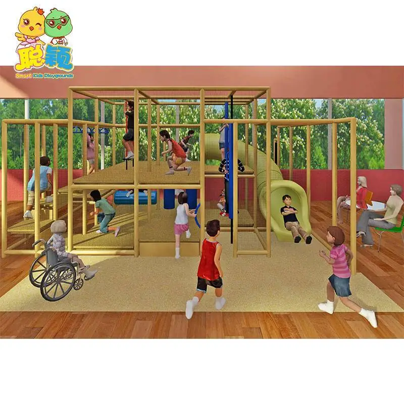 High Quality Giant Slide Amusement Park Soft Play Indoor Playground For Kids 1