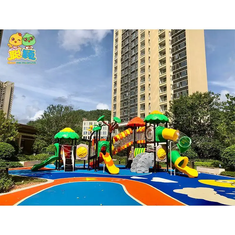 Colorful Large Outdoor Equipment Slides With Certificateion For Kids Oem With Good Price-SKP 1
