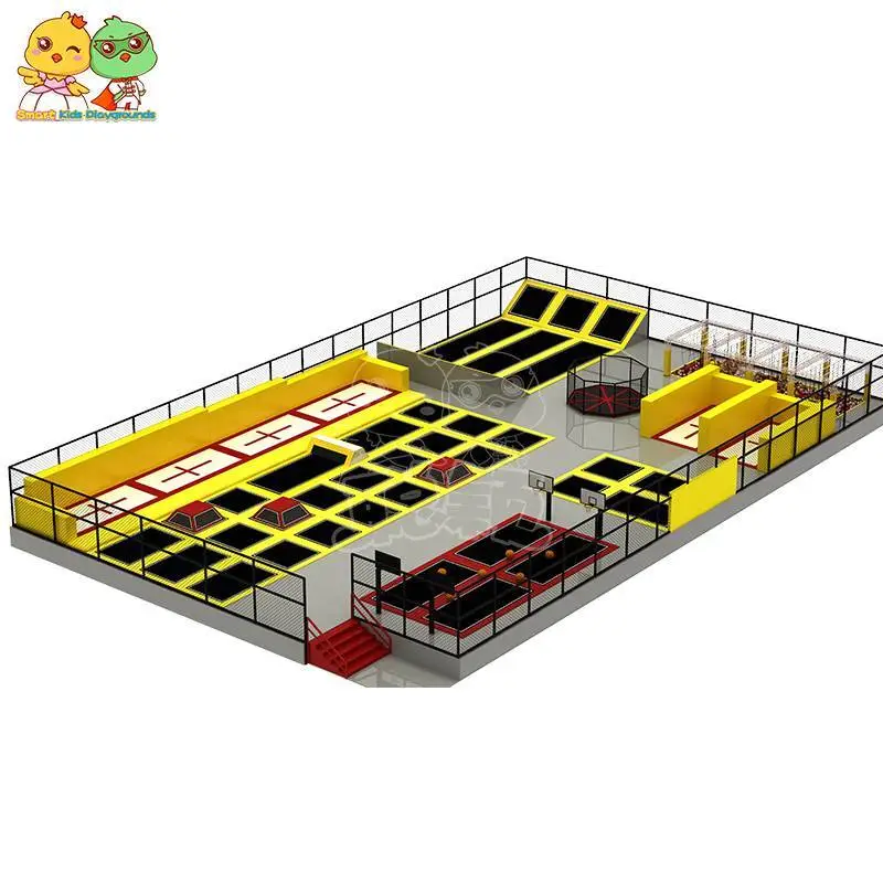 Factory Wholesale High Quality Jumping Bouncer Trampoline Park Indoor Playground 1