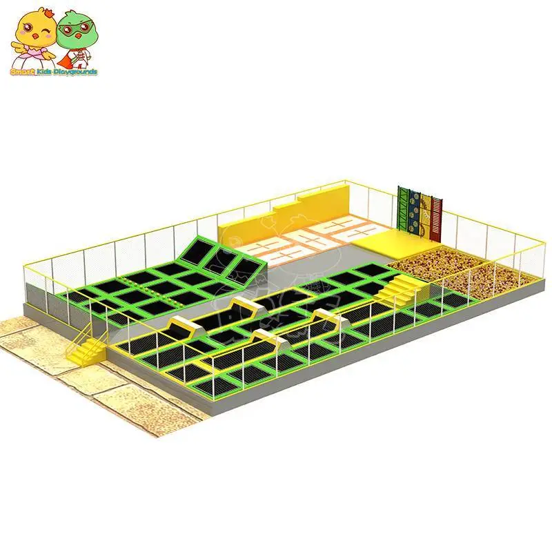 Funny Attractive Sport Jumping Bouncer Trampoline Park Soft Play Indoor Playground For Sale 1