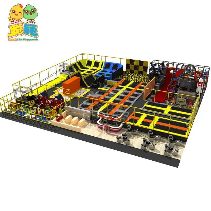 Best Factory Cheap Price Soft Play Trampoline Park Indoor Playground For Sale Oem With Good Price 1