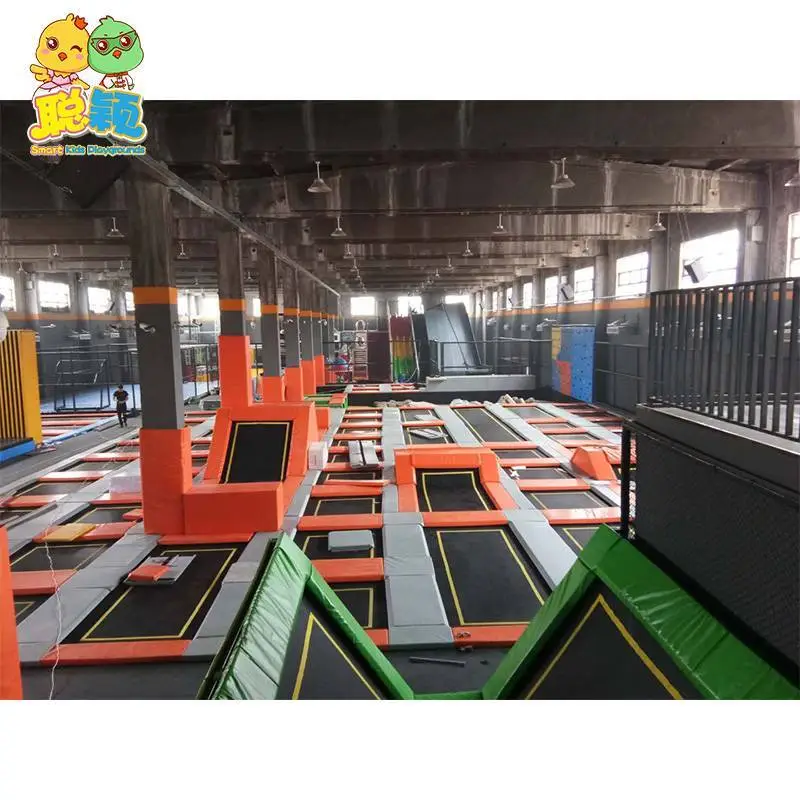 1000sqm Trampoline Park Kids Funny Soft Play Indoor Playground With High Quality 1