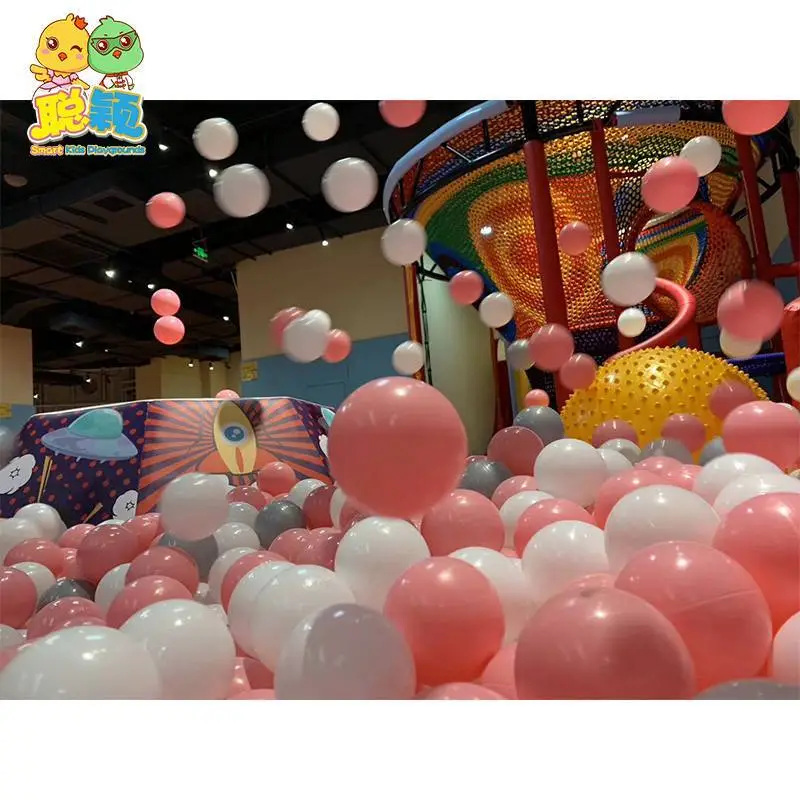 Ball Pit Trampoline Park Jumping Bouncer Kids Soft Play Indoor Playground For Sale 1