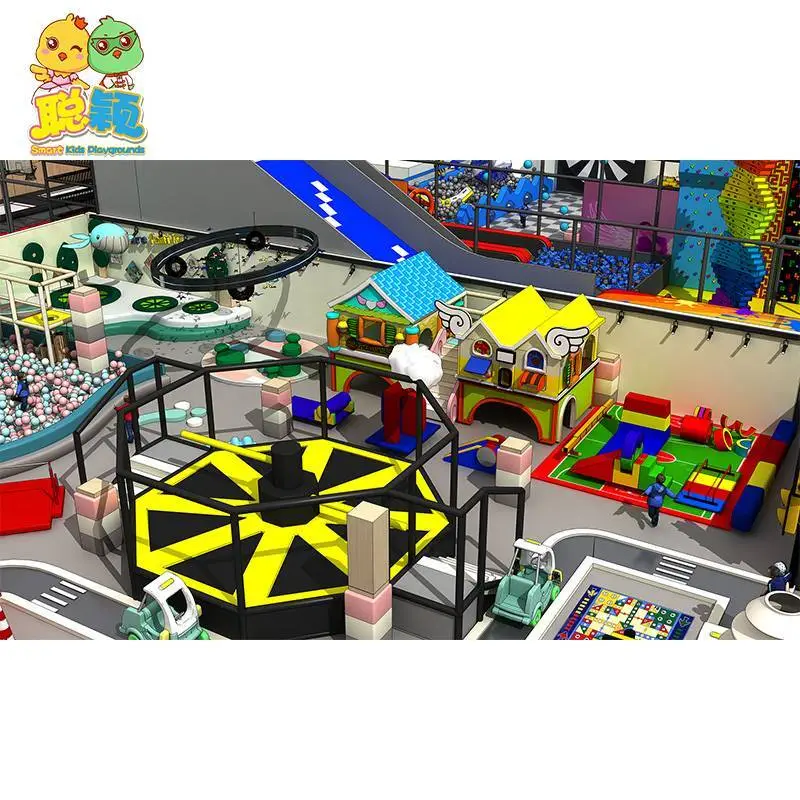 New Fashionable High Standard Kids Soft Play Games Indoor Playground For Sale 1