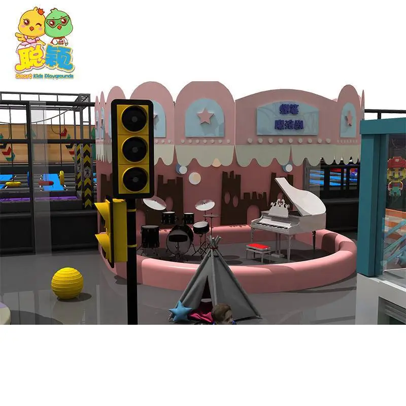 New Attractive Popular Kids Fun Soft Play Games Indoor Playground With High Quality 1