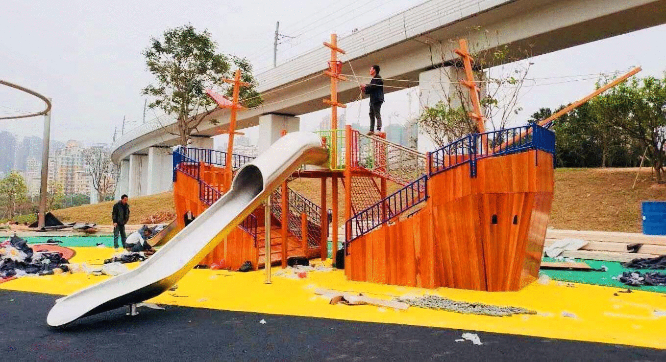 Shenzhen Nanyuan Community Wooden Pirate Ship - Experience a Different Mysterious Journey 1