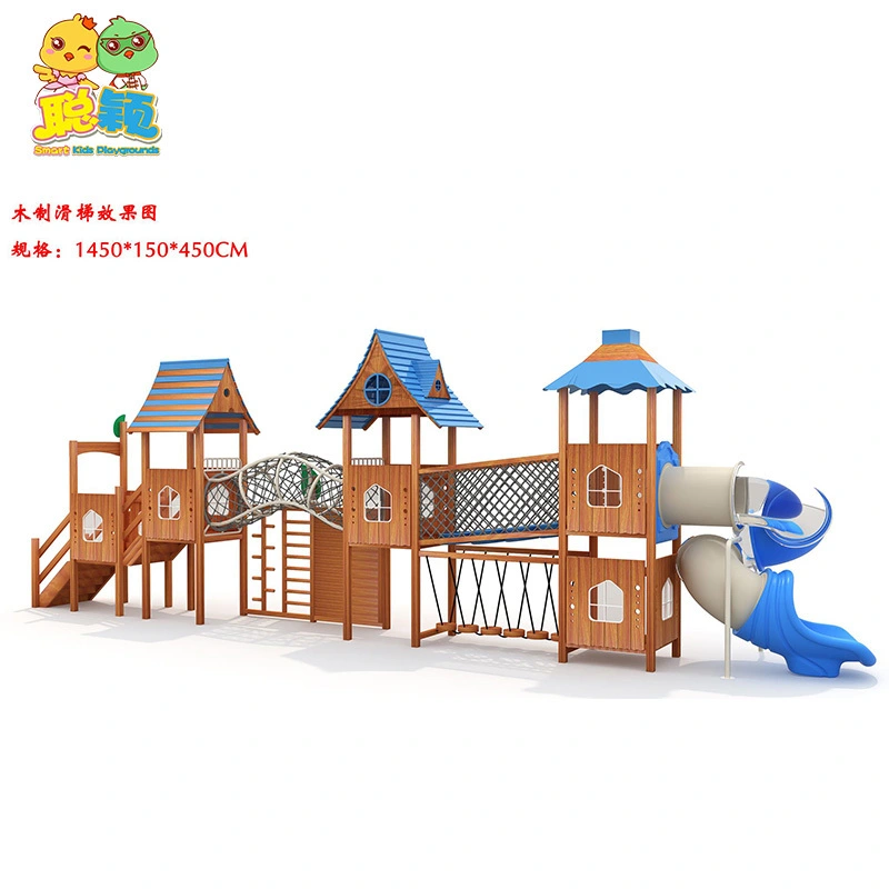 Commercial Customized Summer Colorful Amusement Park Outdoor Playground Equipment Slide 1