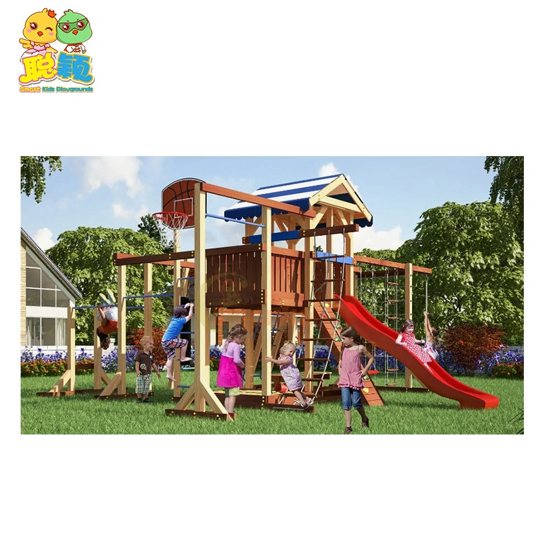 Natural Jungle Theme Outdoor/Indoor Playground Equipment Slide 1