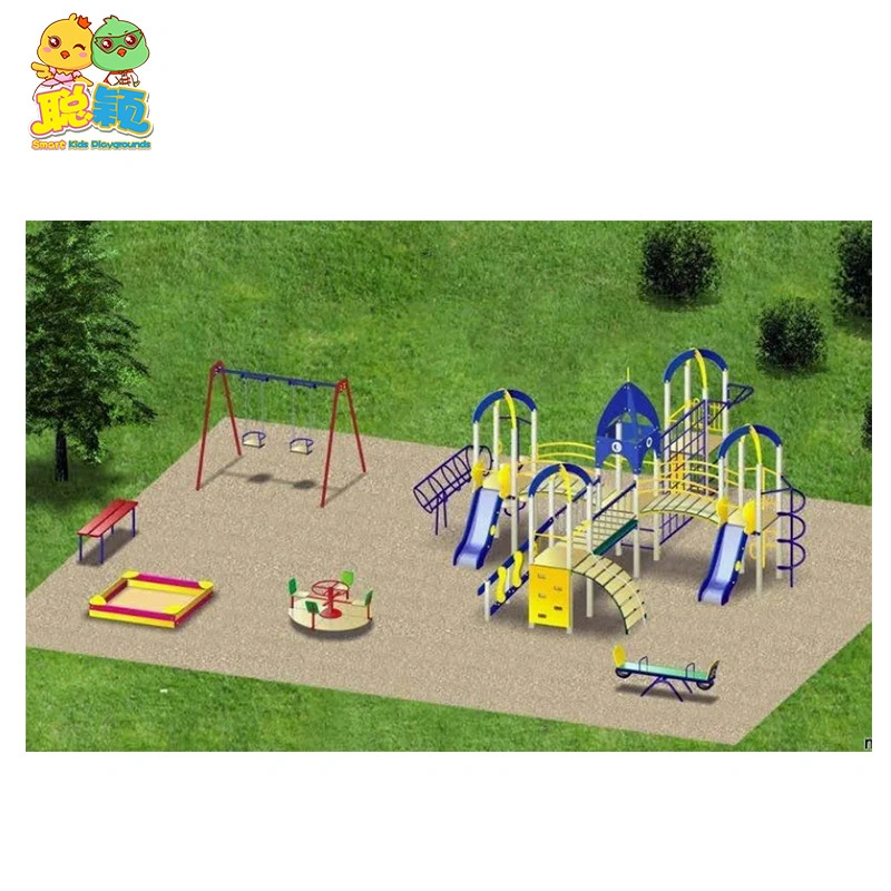 Beautiful Jungle  Theme Outdoor/Indoor Playground Equipment Slide 1