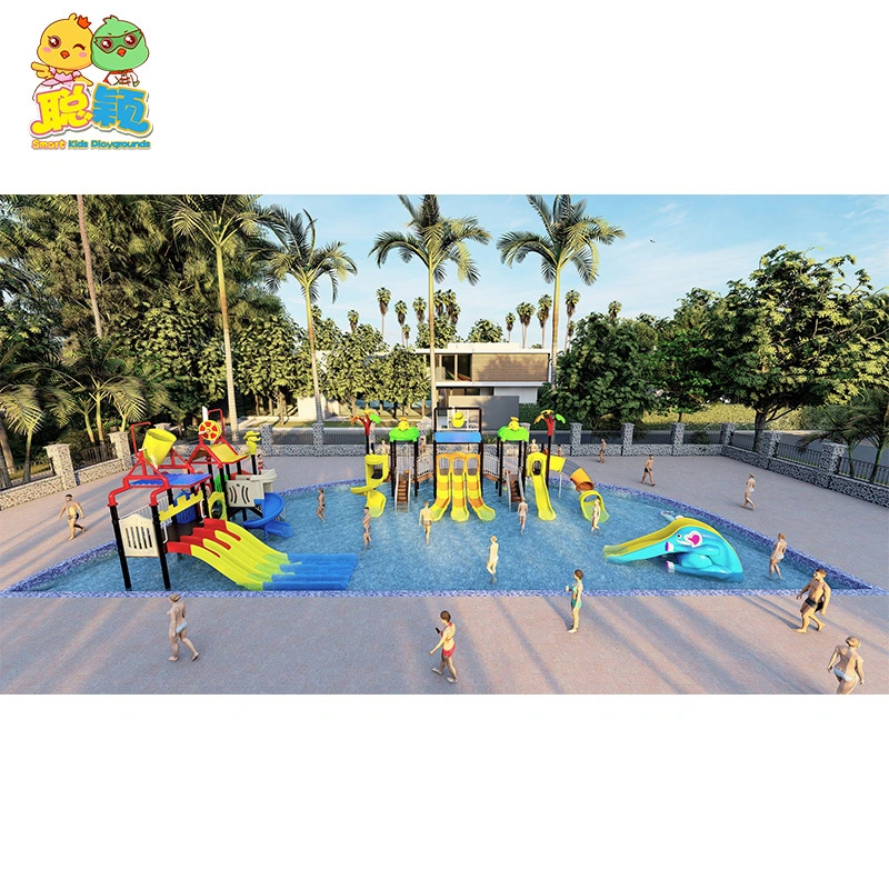 New Design Commercial Fashionable Amusement Park Outdoor Playground Equipment Slide For Sale 1
