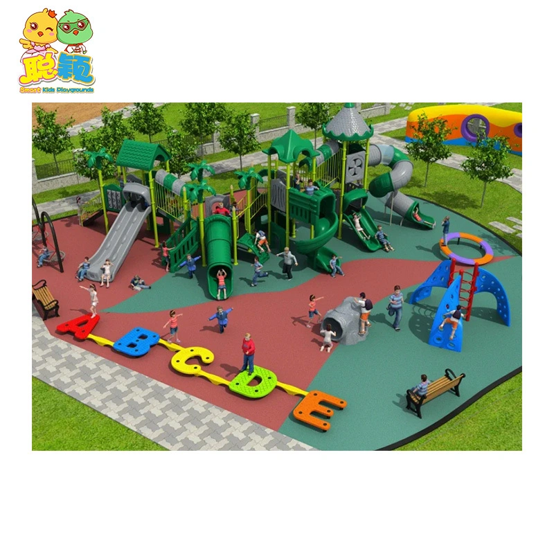 Kindergarten Kids Combination Slide For Sale Amusement Park Playground Slide High Quality Supplier In China 1