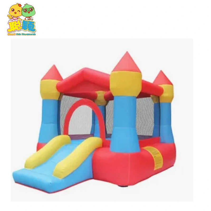 Best Price Popular Outdoor Children Amusement Park Equipment Inflatable Castle Slide Supplier-SKP 1