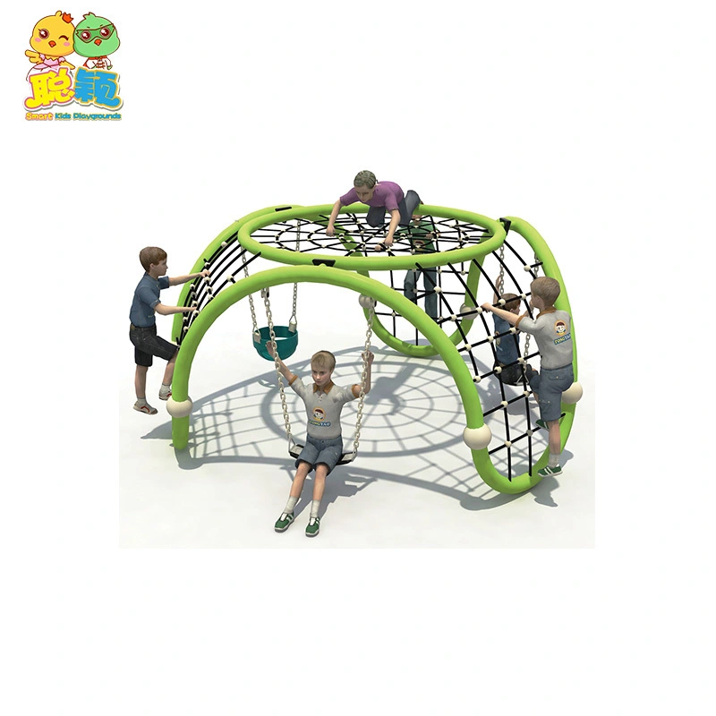 Outdoor playground children plastic rocking horses 1