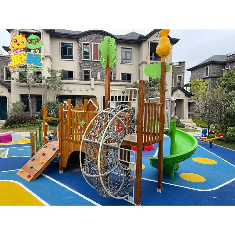 Hot Sell Preschool Equipment Amusement Park Outdoor Playground Equipment Slide For Sale 1