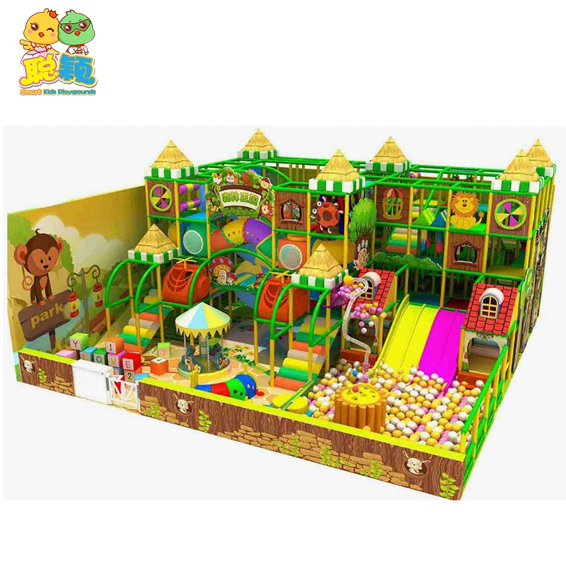 New Design Amusement Park Equipment Kids Soft Play Indoor Playground For Sale 1